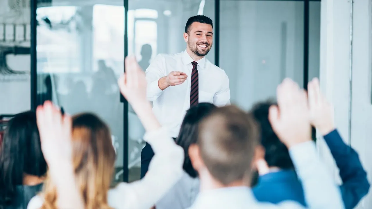 Formateur en séance
